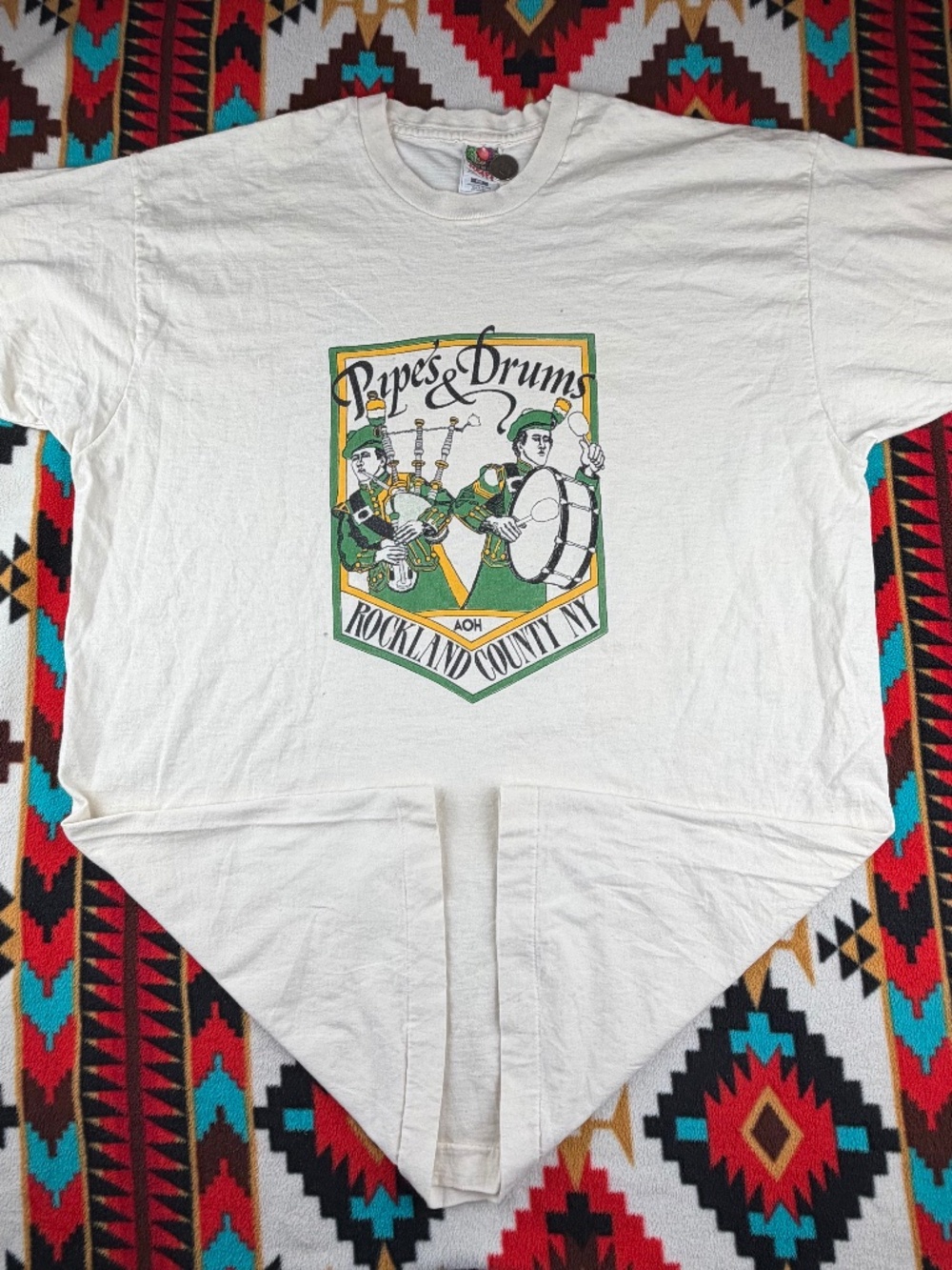 Vintage 1997 Piper’s Ball Rockland County NY AOH T Shirt XXL Fruit of the Loom